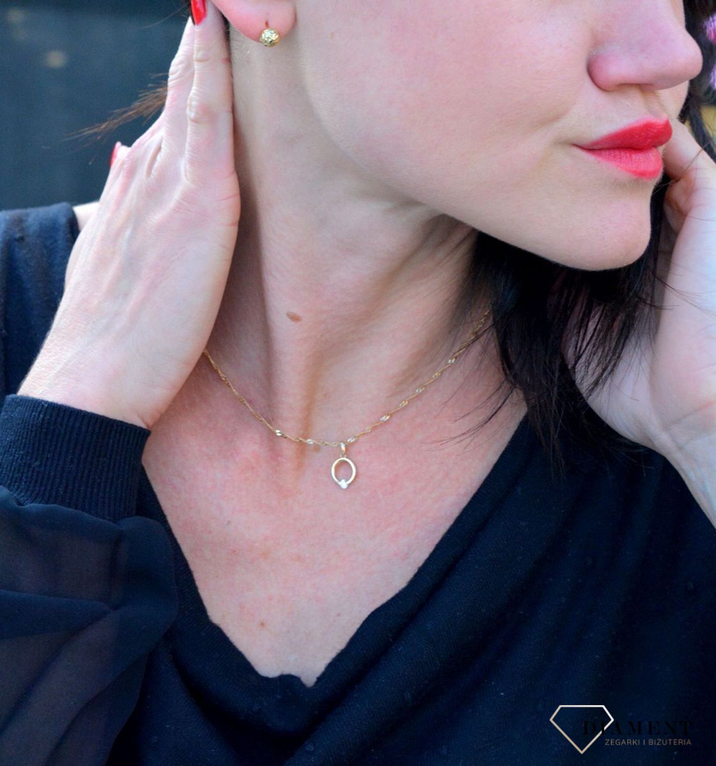 Złoty łańcuszek klasyczny singapur 585 1450-022 (2).jpg